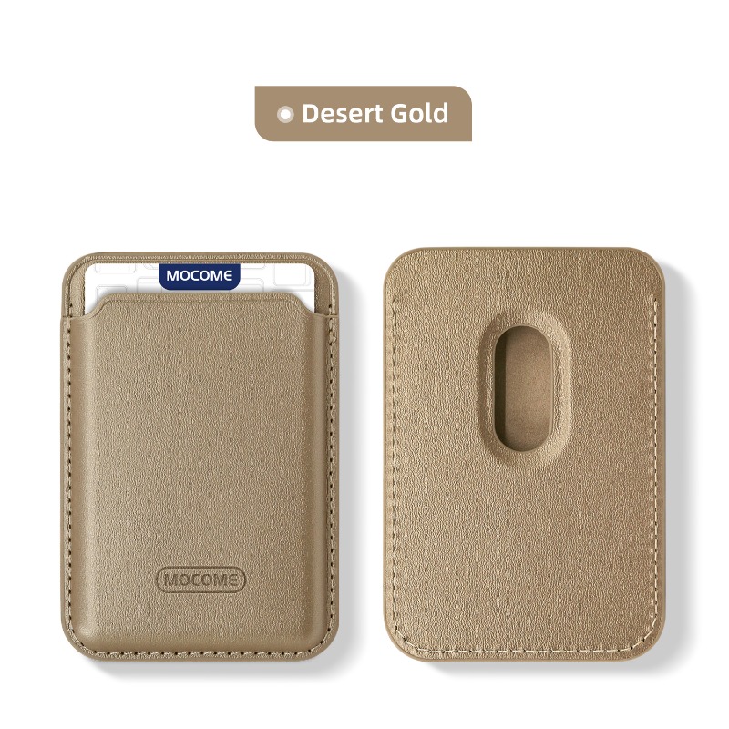 Tech Accessories Phone - For Magsafe Magnetic Leather Slot Card
