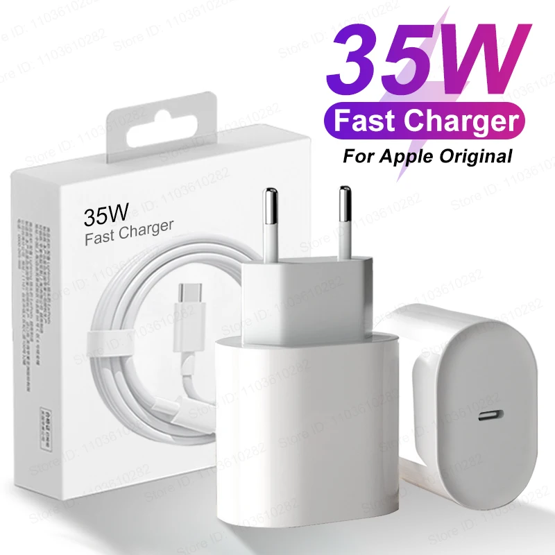 Tech Accessories Phone - For Apple Original 35W Fast Charger