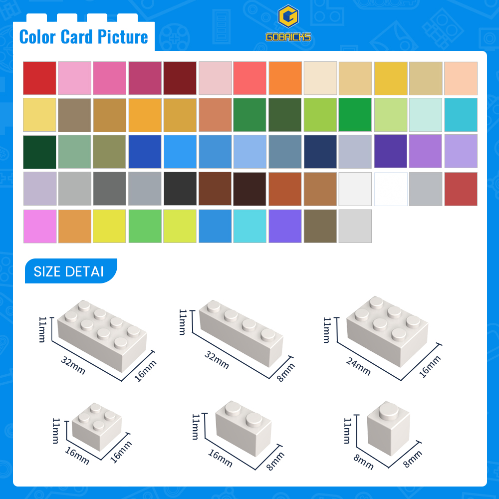 Gobricks 50pcs 3001 MOC Access - đánh giá và giá Tech Accessories Gifts