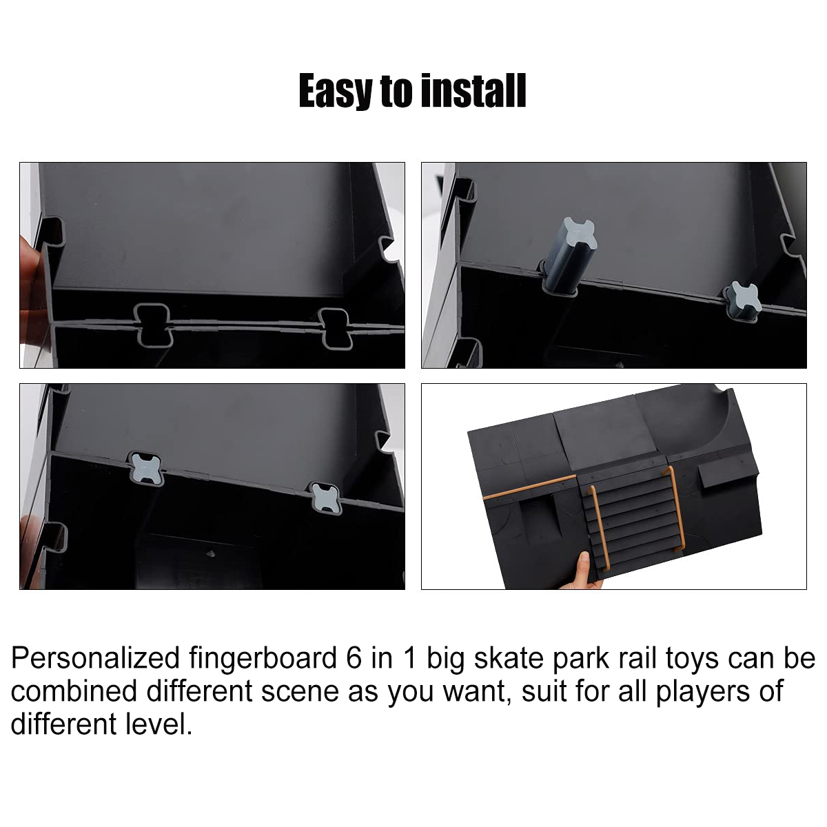 DIY Finger Skatepark Kit Mini  - đánh giá và giá Tech Deck Accessories