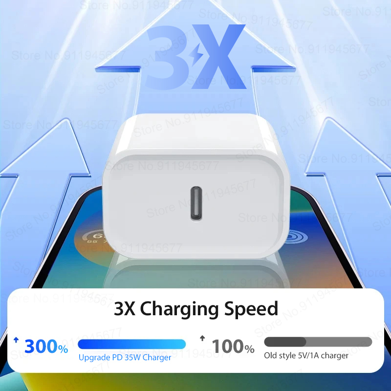 PD 35W Fast Charger For Apple  - đánh giá và giá Tech Accessories Phone