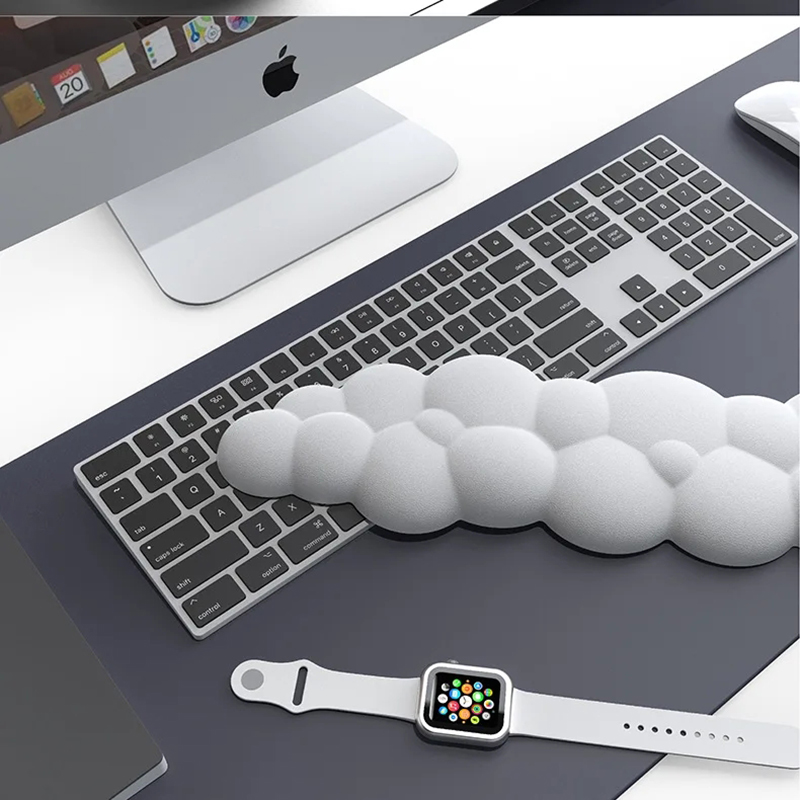 Mouse pad with wrist rest keyb - đánh giá và giá Keyboard Wrist Pad Leather