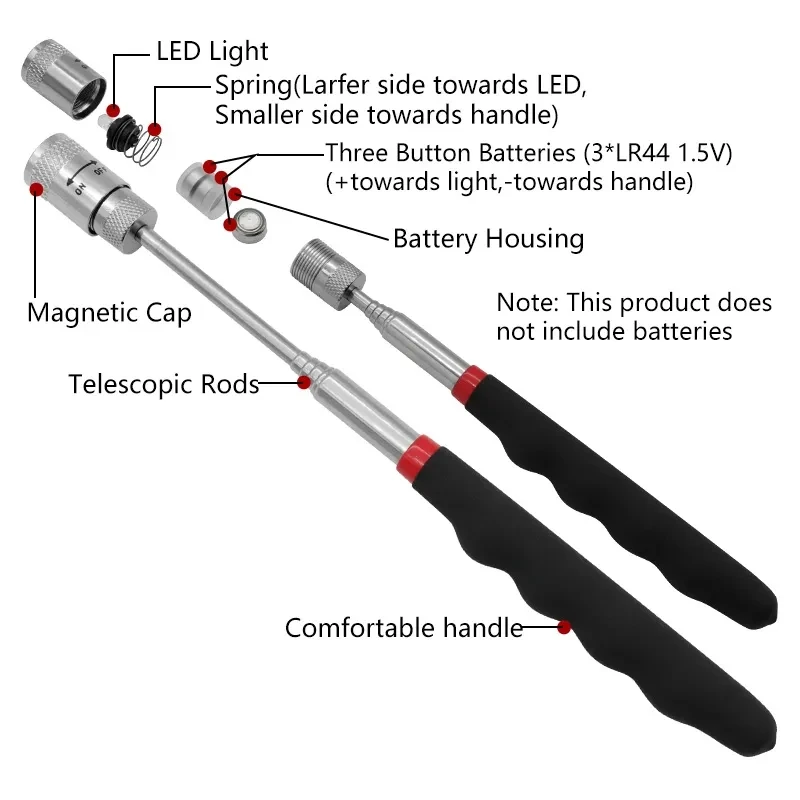 Telescopic Magnetic Pen Extend - đánh giá và giá Pen Holder Magnetic