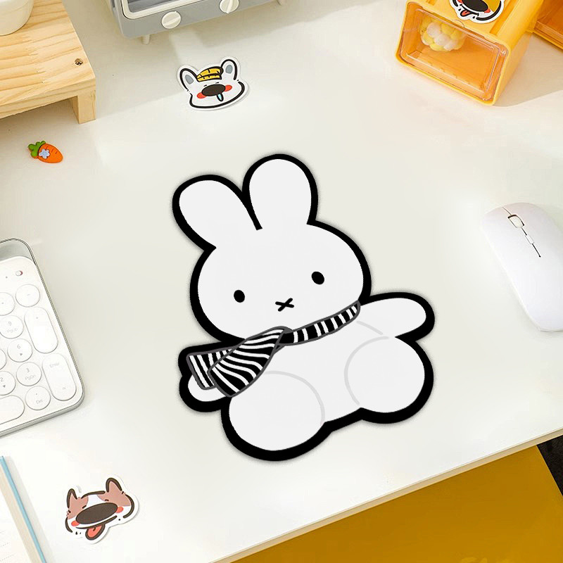 Miffy Mouse Pad Kawaii Cartoon - đánh giá và giá Tech Accessories For Home Office