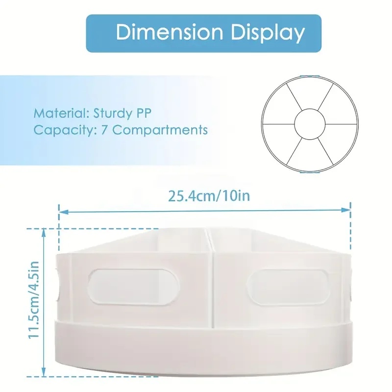 360 Degree Rotating Desk Organ - đánh giá và giá Tech Desktop Accessories