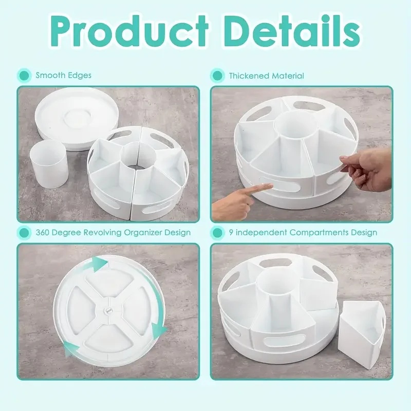 360 Degree Rotating Desk Organ - đánh giá và giá Tech Desktop Accessories