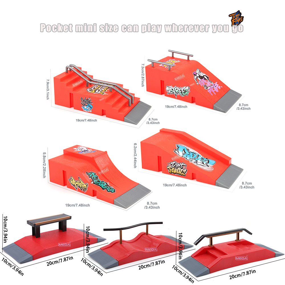 6 Trong 1 Ván Trượt Ngón Tay D - đánh giá và giá Tech Deck Accessories