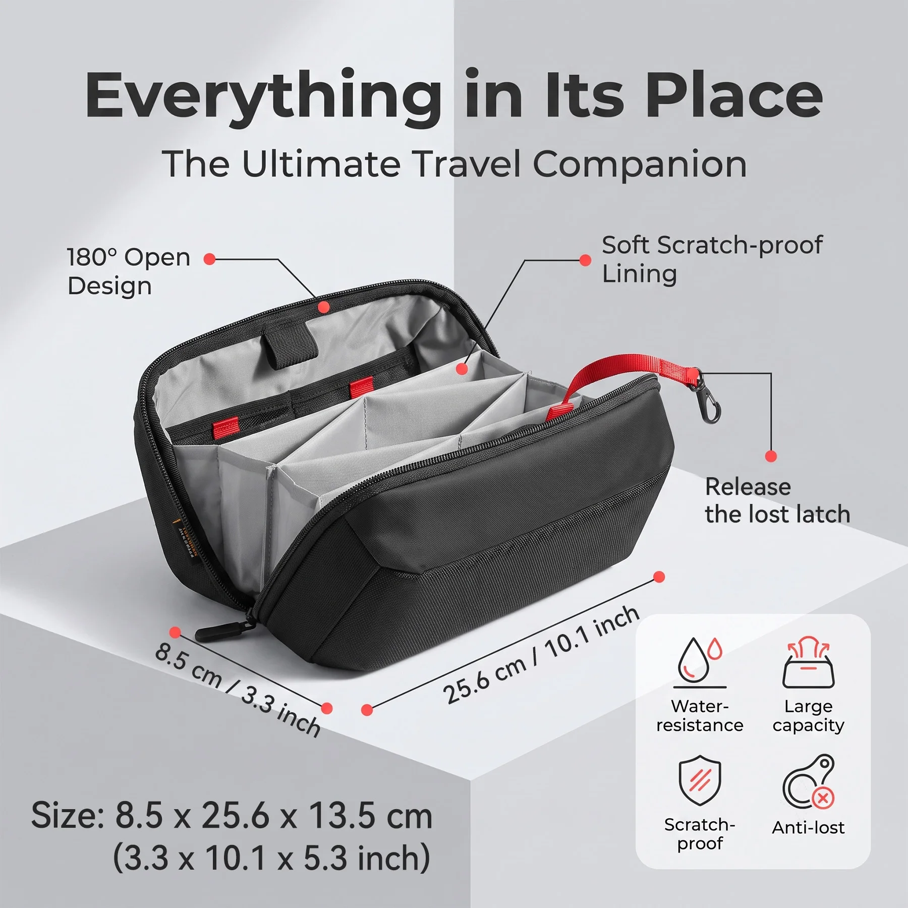 Travel Tech Organizer Pouch, W - đánh giá và giá Tech Accessories Travel
