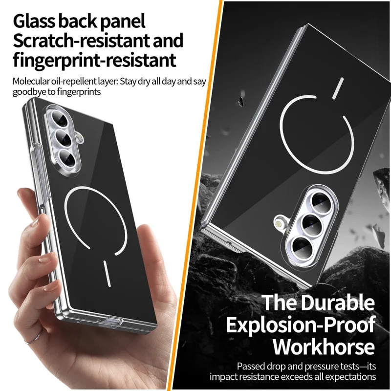 Glass Magnetic Folding Phone C - đánh giá và giá Tech Accessories Dropshipping