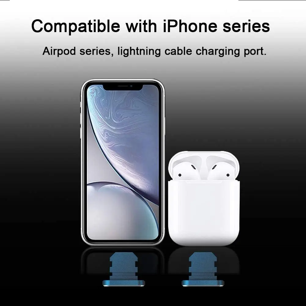 2pcs Metal Dust Plug Charging  - đánh giá và giá Tech Accessories Phone