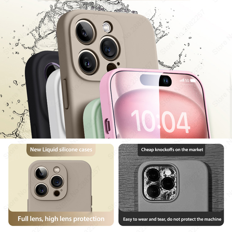 Luxury Original Liquid Silicon - đánh giá và giá Tech Accessories Phone