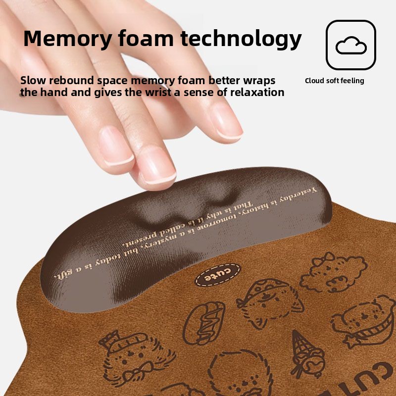 Cartoon Cute Mouse Pad Puppy W - đánh giá và giá Keyboard Wrist Pad Leather