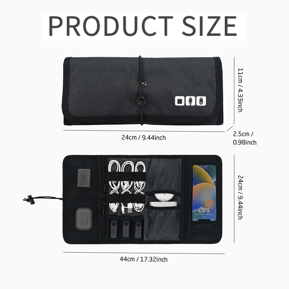 Tech Organizer Bag Cable Stora - đánh giá và giá Tech Accessories Travel