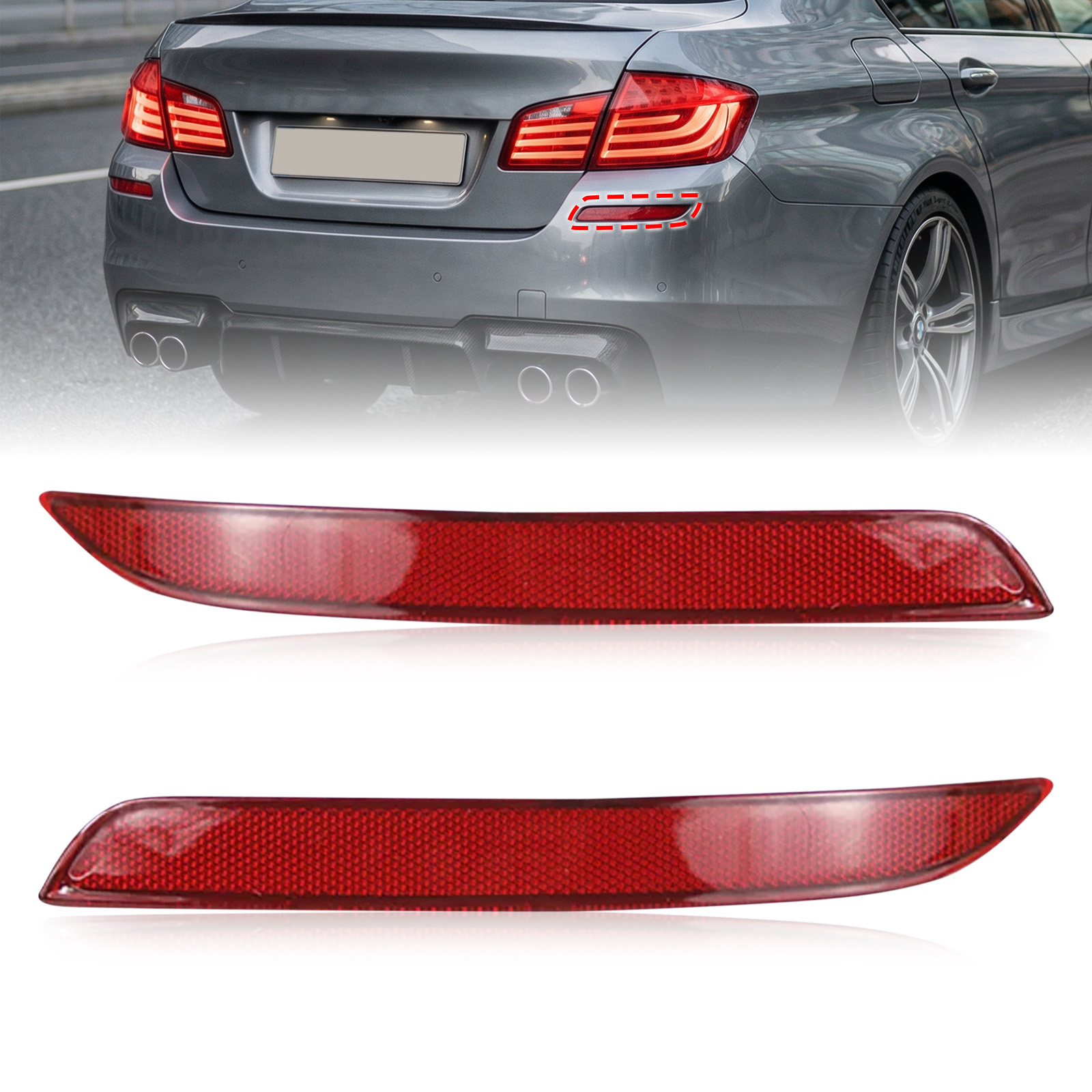 For BMW F10 F11 F18 with M-Tec - đánh giá và giá Top Tech Accessories