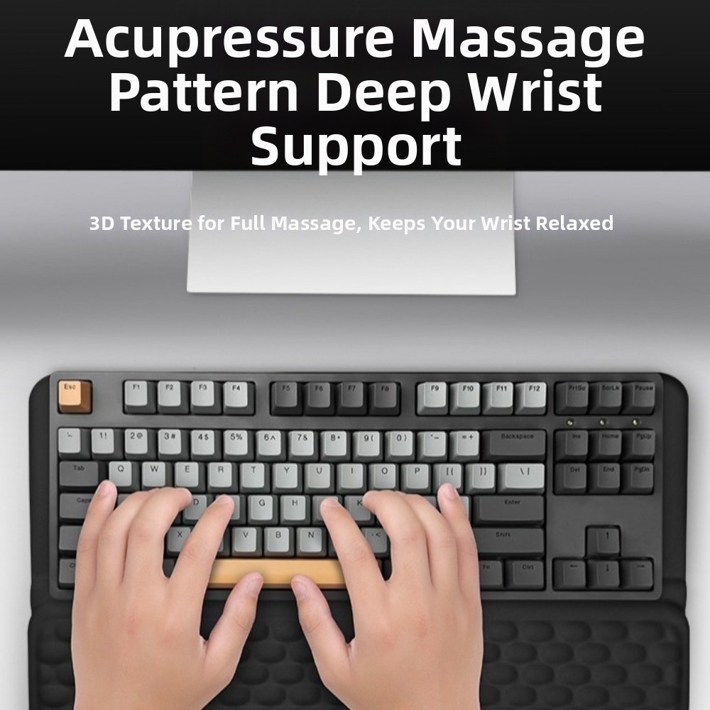 Easy Typing Non-Slip Ergonomic - đánh giá và giá Keyboard Wrist Pad Leather