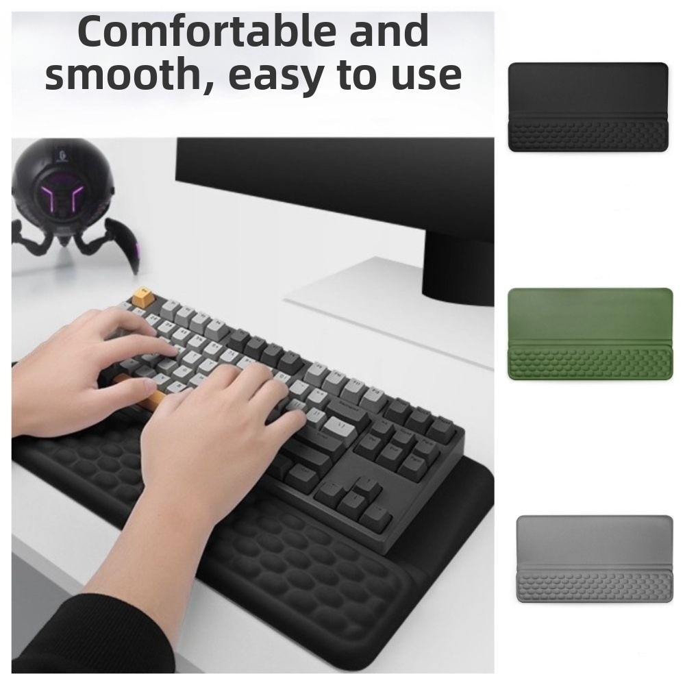 Easy Typing Non-Slip Ergonomic - đánh giá và giá Keyboard Wrist Pad Leather