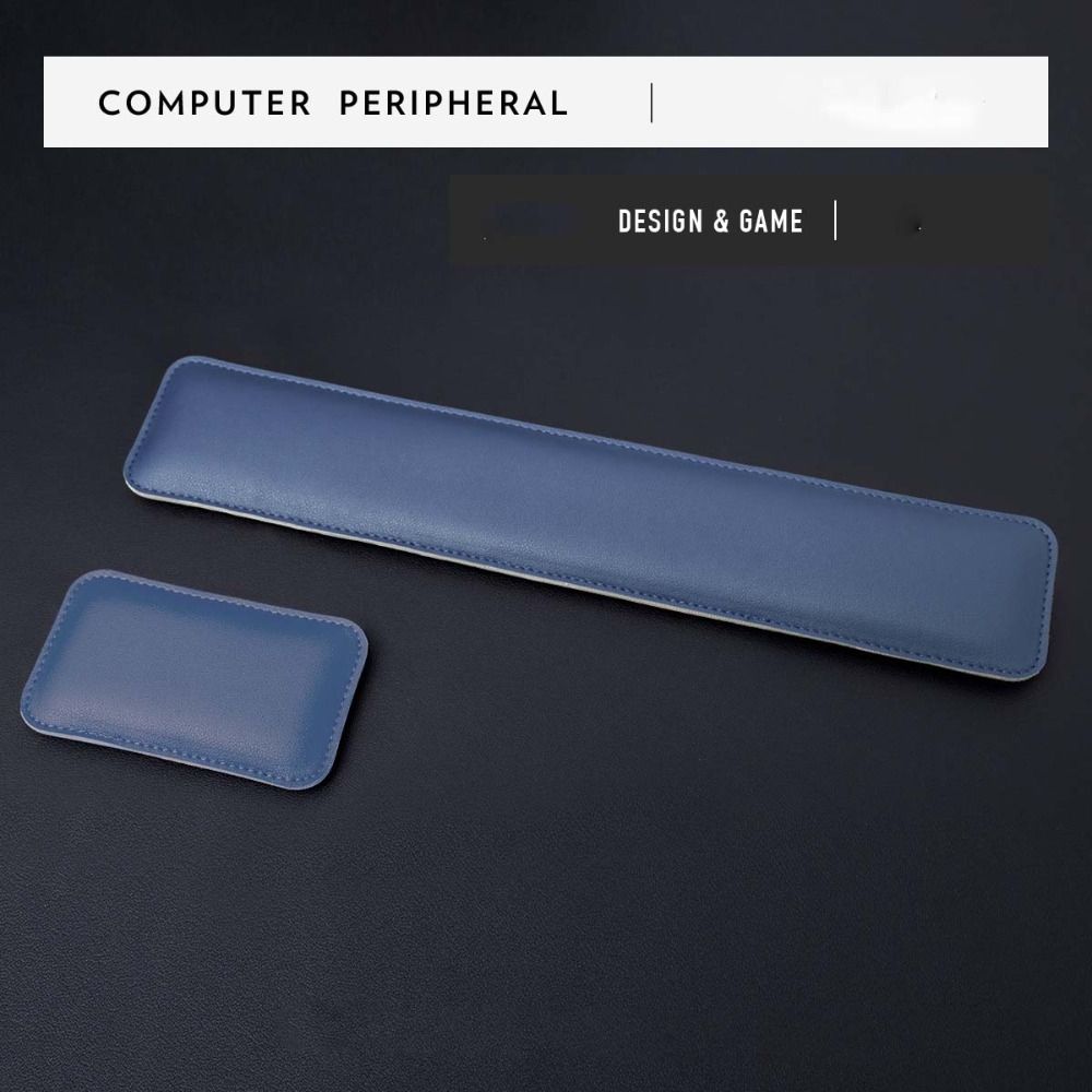 Portable Leather Mouse Pad Lea - đánh giá và giá Keyboard Wrist Pad Leather