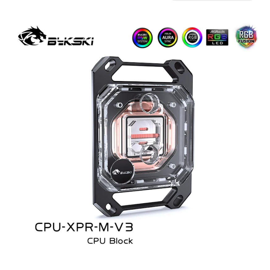 Bykski Acrylic CPU Water Block - đánh giá và giá Amd Cpu Ryzen 9