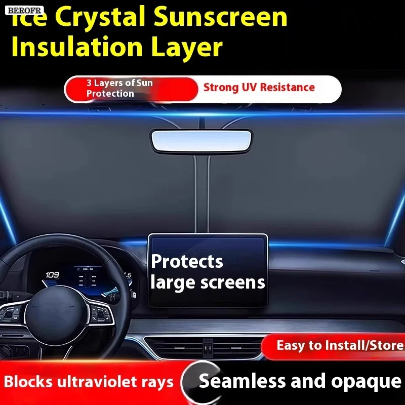 Car Windshield Sunshade For Re - đánh giá và giá Tech Accessories Renault