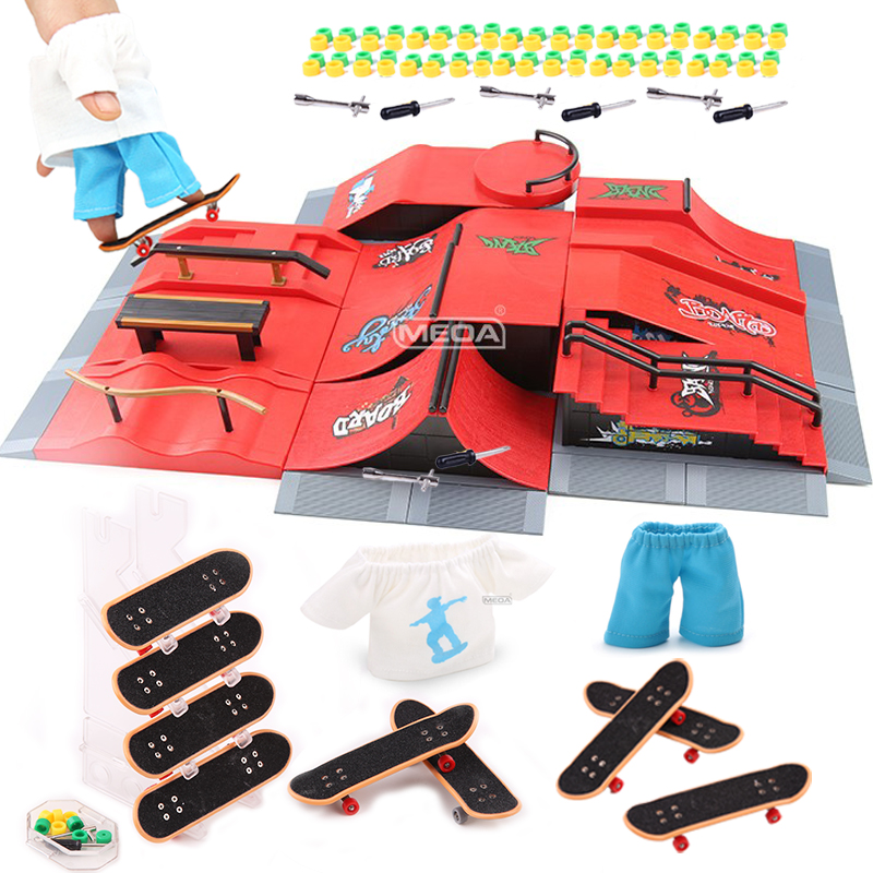 Finger Skatepark 10-in-1 Set P - đánh giá và giá Tech Deck Accessories