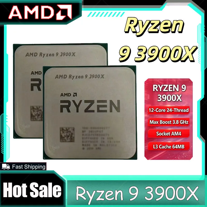AMD Ryzen 9 3900X 12 Core 24 T - đánh giá và giá Amd Cpu Ryzen 9