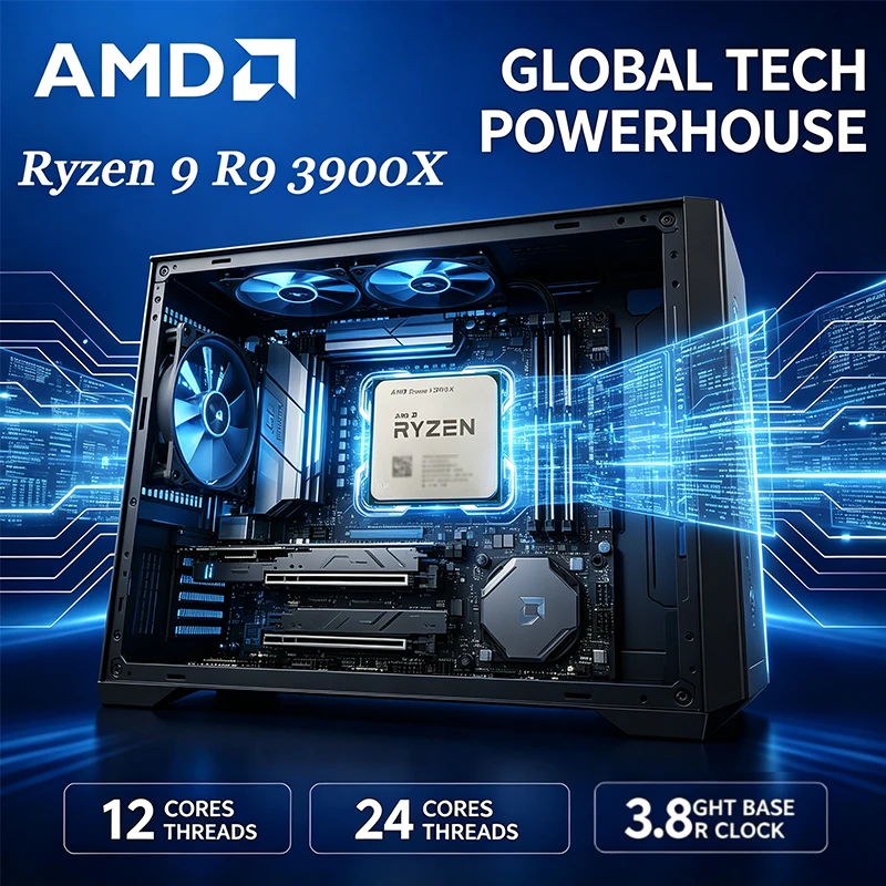 AMD Ryzen 9 3900X 12 Core 24 T - đánh giá và giá Amd Cpu Ryzen 9