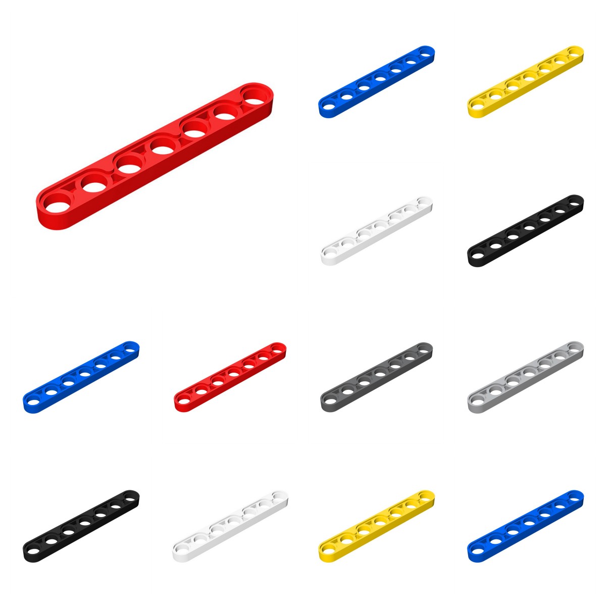 50pcs 32065 Liftarm Thin 1 x 7 - đánh giá và giá Tech Accessories Gifts