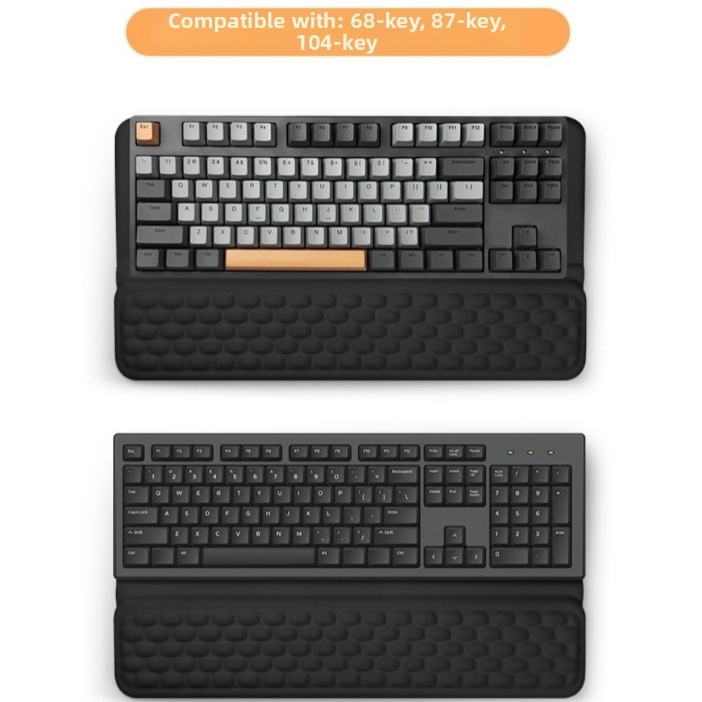 Easy Typing Non-Slip Ergonomic - đánh giá và giá Keyboard Wrist Pad Leather